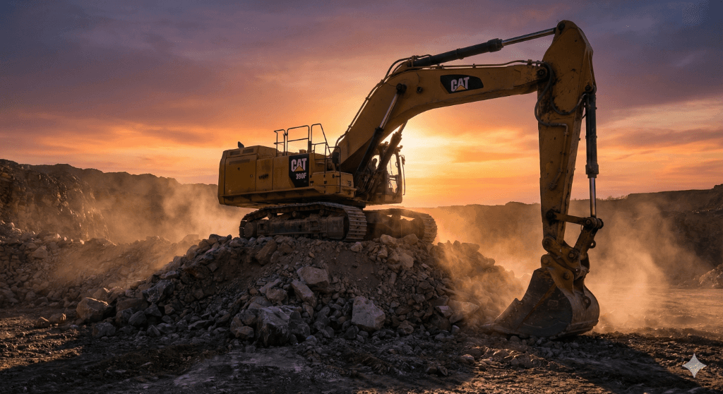 Excavator Silhouette